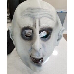 Vintage Rubies Uncle Fester latex over the head mask with hood